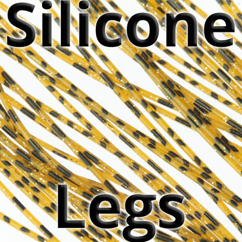 Silicone legs for fly tying
