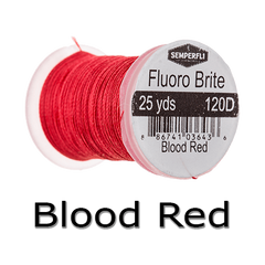 Semperfli Fluoro Brite Blood Red