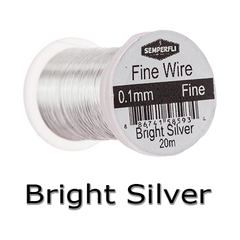 Semperfli Ultrafine Wire Bright Silver