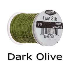 Semperfli Pure Silk Dark Olive