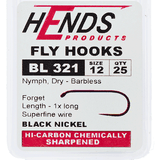 Hends BL 321 Barbless Fly Hooks