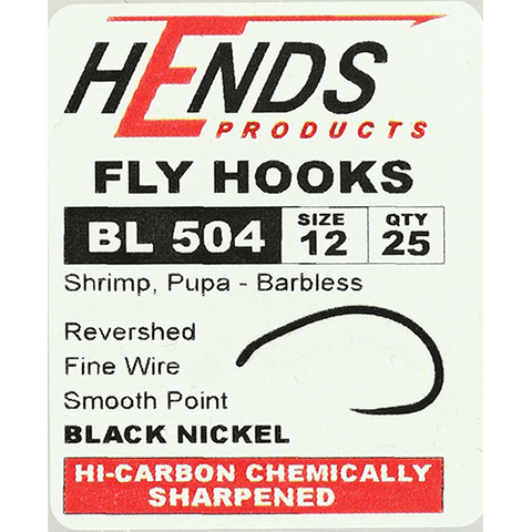 Hends BL504 Barbless Hooks
