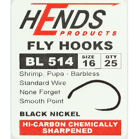Hends BL514 Barbless Hooks