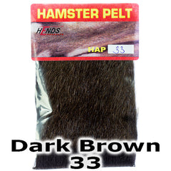 Hends Hamster Pelts Dark Brown 33