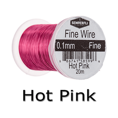 Semperfli Ultrafine Wire Hot Pink