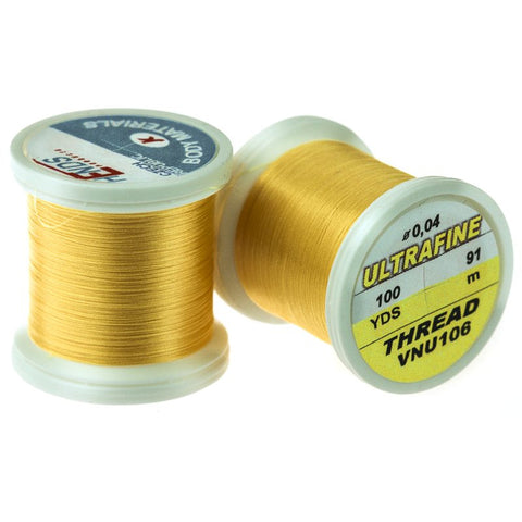 Hends Ultra Fine Tying Thread - 0.04mm Yellow