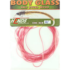 Hends MICRO Body Glass Half Round Pink