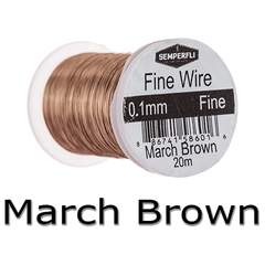 Semperfli Ultrafine Wire March Brown