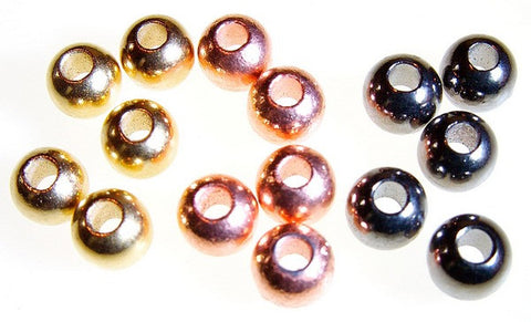 Gold, Copper and Black Nickel coated Tungsten Beads