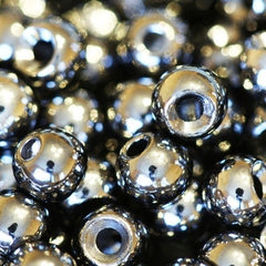 Silver coated countersunk tungsten beads