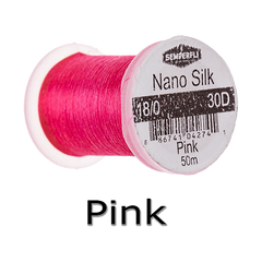 Semperfli Nano Silk 18/0 Pink