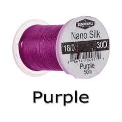 Semperfli Nano Silk 18/0 Purple