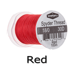 Semperfli Spyder Thread Red