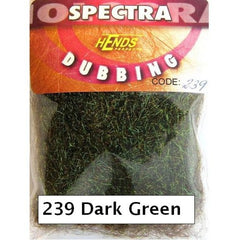 Hends Spectra Dubbing Packets dark green