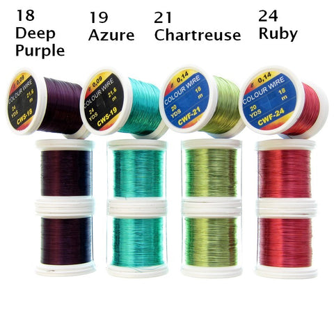 Hends Fly Tying Wire 18 Colours