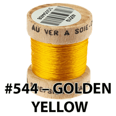544 - GOLDEN YELLOW Ephemera Silk Au Ver a Soie