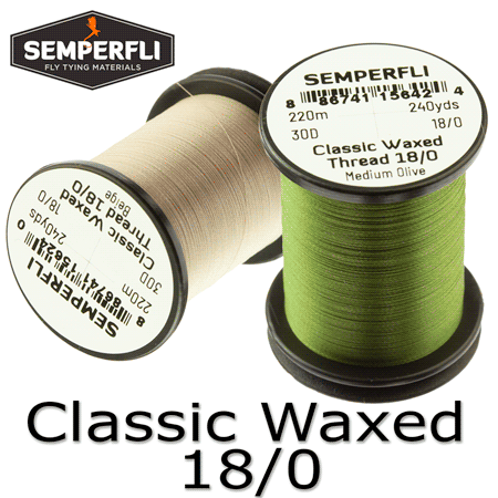 Semperfli Classic Waxed Thread 18/0