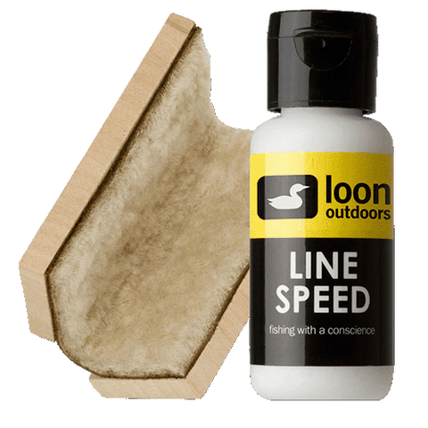 The best line treatment and simplest line cleaning tool in one package

Simplicity + Science = Happy Fly Lines.  Line Speed is hands down the best treatment available for floating fly lines and you'll be hard pressed to find a method for application that outshines the all natural elements of the Line Cleaning Tool.  Used together or separately the components of this kit give anglers the resources to show their fly lines the love that they deserve.