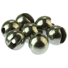 Plain  Xtra Large (6.4mm) Slotted Tungsten Beads