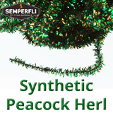 Semperfli Synthetic Peacock Herl extra small 1mm & 2mm