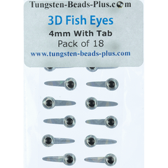 3D Holographic Fish Eyes with Tab 4mm