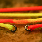Bicolour ringed Nymphing Indicator Stroft Micro Ringed Fluoro Braid