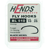 Hends Barbless Shrimp Hooks BL 510