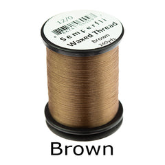 Semperfli Waxed Thread 12 0 Brown
