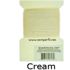 Semperfli Poly Yarn Cream
