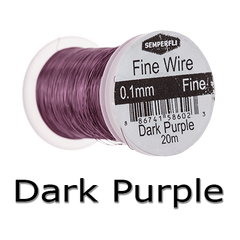 Semperfli Ultrafine Wire Dark Purple
