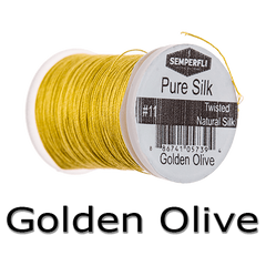 Semperfli Pure Silk Golden Olive