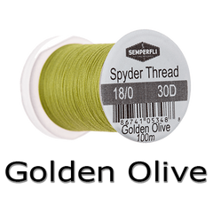 Semperfli Spyder Thread Golden Olive