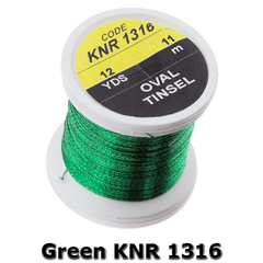 Hends Oval Tinsel  Green KNR 1316