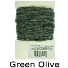 Semperfli Poly Yarn Green Olive