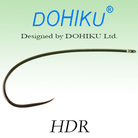 Dohiku HDR barbless terrestrial fly hooks