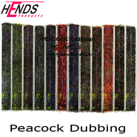 Hends Peackock Dubbing Box