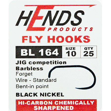 Hends BL164 Barbless hooks