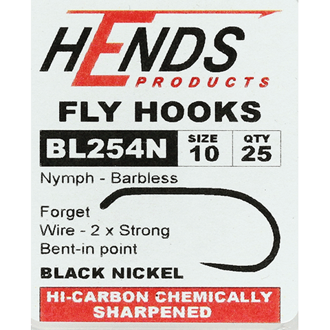 Hends BL254N Barbless Hooks
