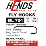 Hends BL704 Barbless Hooks