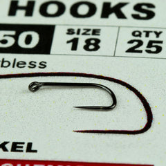 Hends BL 450 Barbless Dry Fly Hooks