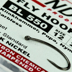 Hends BL 550 Barbless Klinkhammer Hooks