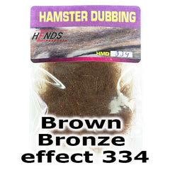 Hends Dubbing Hamster Plus  Brown Bronze effect 334