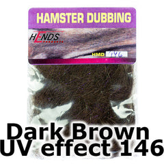 Hends Dubbing Hamster Plus  Dark Brown UV effect 146
