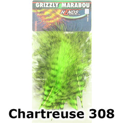 Hends Grizzly Marabou Feather Packs
