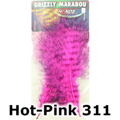 Hends Grizzly Marabou Feather Packs
