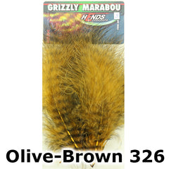 Hends Grizzly Marabou Feather Packs