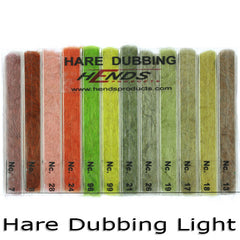 Hends Dubbing boxes, Hare Light shades