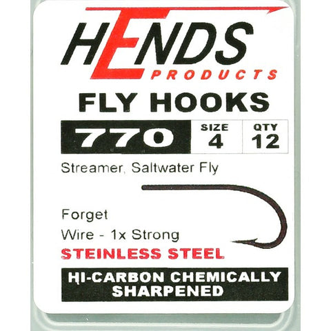 Hends 770 Saltwater Fly Hooks