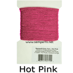 Semperfli Poly Yarn Hot Pink