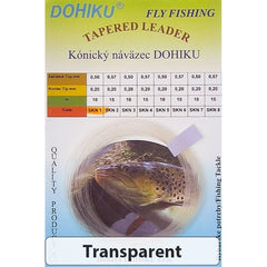 Dohiku Fly DK French Nymph Tapered Leaders Transparent